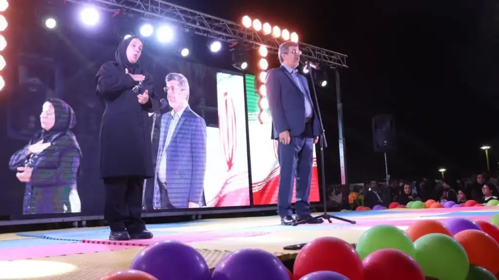 بزرگترین بوستان بانوان یزد با وسعت ۱۳ هکتار افتتاح شد