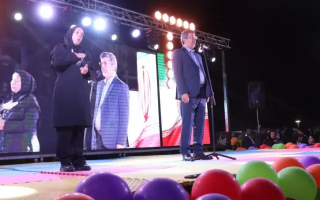 بزرگترین بوستان بانوان یزد با وسعت ۱۳ هکتار افتتاح شد