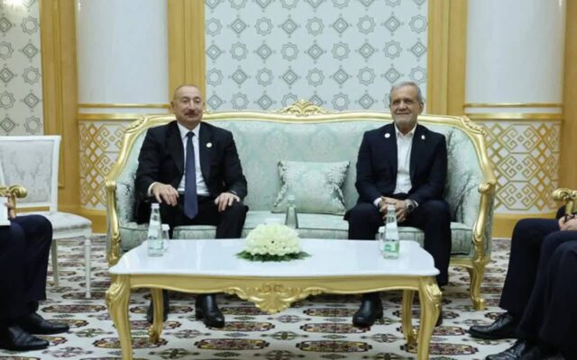 پزشکیان و علی اف دیدار و گفت و گو کردند
