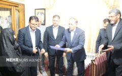 نوری قزلجه با ۸۶ شهید روستای امامه تجدید میثاق کرد