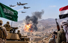 آخرین تحولات جنگ عربستان و یمن؛ از ۵۳ حمله هوایی به یمن تا سرنگونی پهپاد سعودی