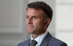 ماکرون: یک نفتکش را در اقیانوس هند توقیف کردیم