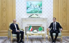 تأکید بر گسترش و تحکیم روابط تهران - عشق آباد