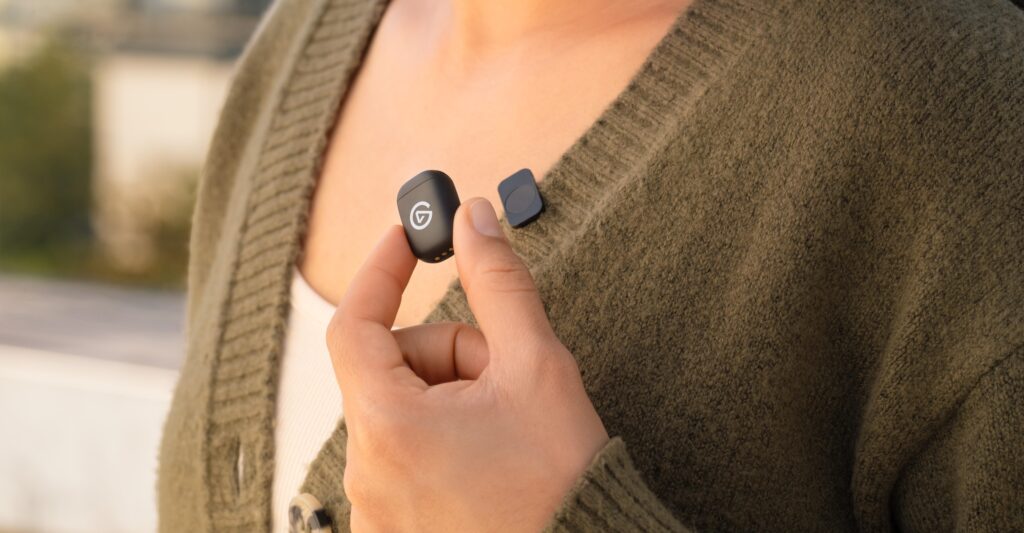 Elgato takes on DJI with a tiny wireless mic for creators on the go