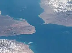 تنگنای واشنگتن در بابالمندب