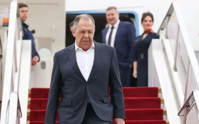 لاوروف وارد تهران شد