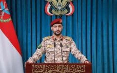 یحیی سریع: فرودگاه ملک خالد در ریاض را با موشک بالستیک هدف گرفتیم/ سرنگونی پهپاد ترکیه در تعز