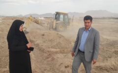 بررسی روند اجرای طرح ۴۰واحدی «خانه امید» در صفاشهر فارس