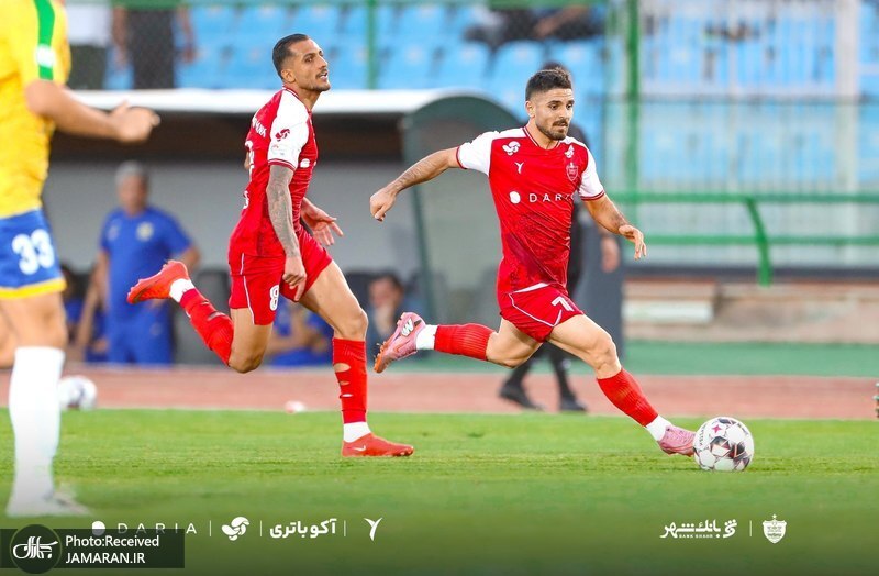 هفته نهم لیگ برتر| مس شهر بابک 0-0 پرسپولیس (نیمه اول)