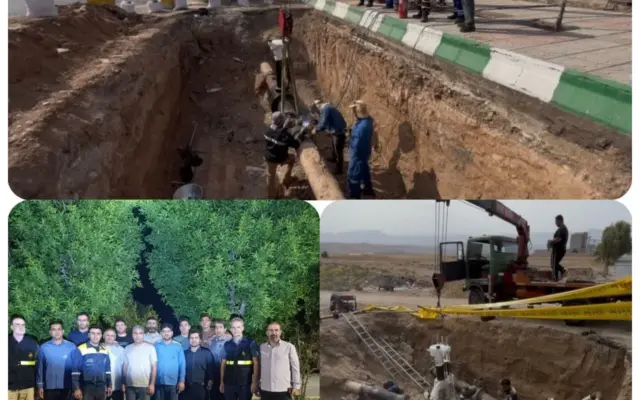 پایداری شبکه گاز بخش ماژین با همکاری مشترک ایلام و لرستان؛ قطعی گاز با وجود افت شدید فشار رخ نداد