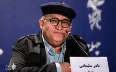 رونمایی از گریم نادر سلیمانی در «دیوار دفاعی»