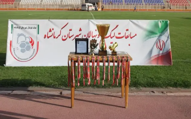 کیامهر قهرمان لیگ فوتبال نونهالان شهرستان کرمانشاه شد