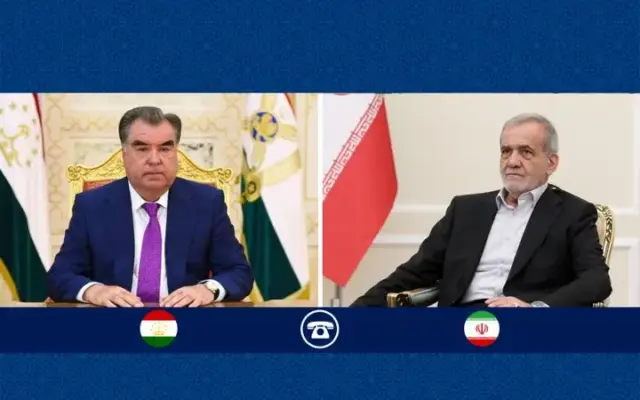 گفتگوی پزشکیان با رئیس جمهوری تاجیکستان