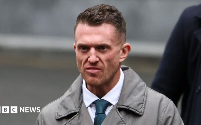 Robinson shared photos of reporter's family, court told