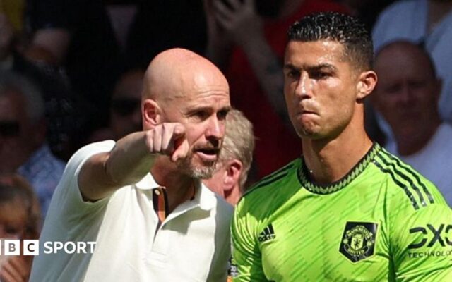 Ronaldo let Manchester United down - Ten Hag