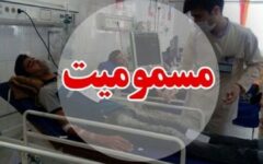مسمومیت ۲۲ کارگر در آتش‌سوزی یک واحد تولیدی در اردبیل