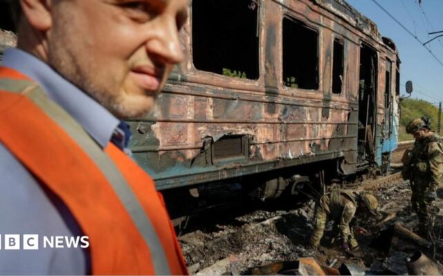 Fear and disruption for Ukraine's rail passengers as Russia escalates drone attacks