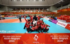 پاراآسیایی ناگویا؛ صعود دختران والیبال نشسته ایران به نیمه نهایی