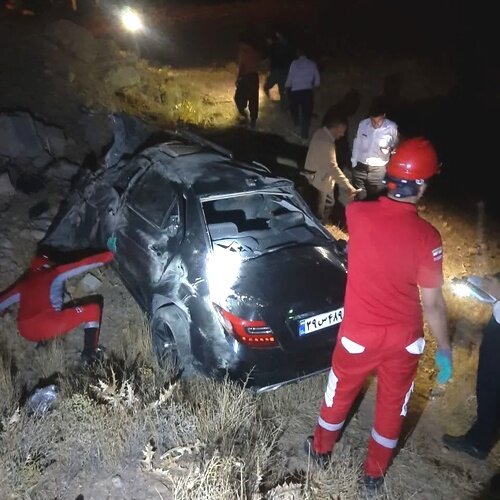 وقوع حادثه رانندگی مرگبار در چهارمحال و بختیاری