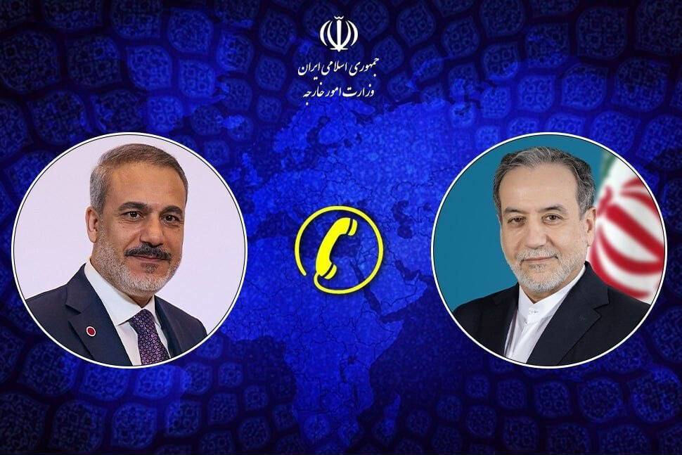 تداوم دیپلماسی فشرده منطقه‌ای عراقچی؛ رایزنی وزیر خارجه ایران با همتای ترکیه‌ای