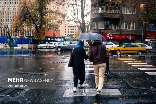احتمال بارش باران و برف در ارتفاعات تهران از پنجشنبه تا دوشنبه