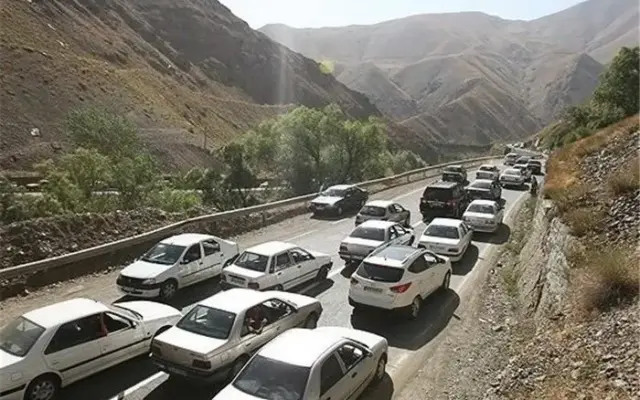 اعمال محدودیت تردد در جاده چالوس از ساعت ۱۷ امروز
