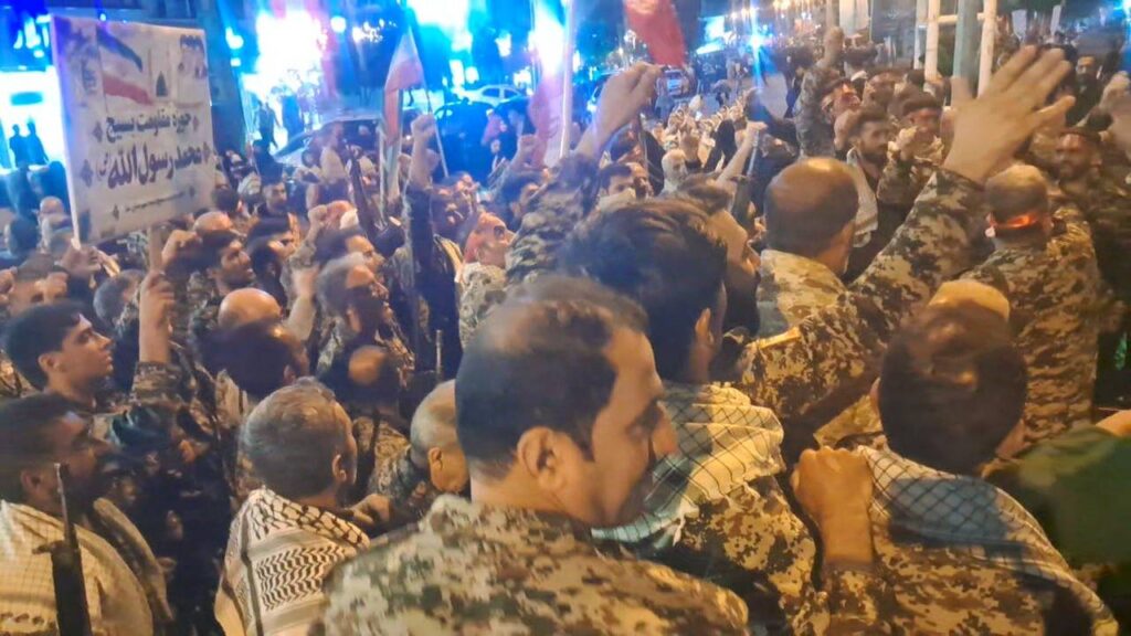 حضور پرشور بسیجیان منطقه لایی در رژه جان فدایان شهرستان نکا