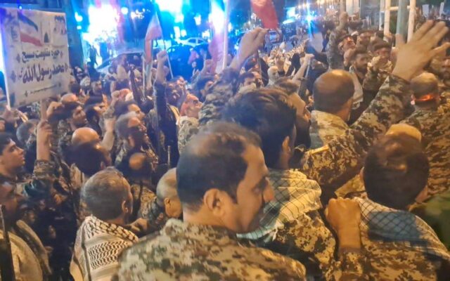 حضور پرشور بسیجیان منطقه لایی در رژه جان فدایان شهرستان نکا