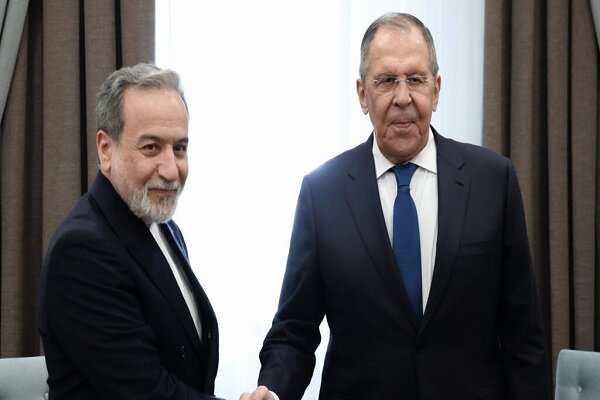 دیدار و گفتگوی وزیران امور خارجه جمهوری اسلامی ایران و فدراسیون روسیه