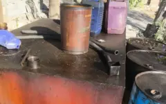 کشف بیش از ۳۳ هزار لیتر گازوئیل و بنزین در کرمانشاه