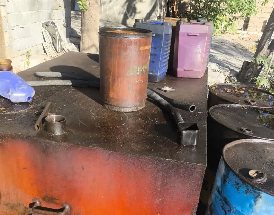کشف بیش از ۳۳ هزار لیتر گازوئیل و بنزین در کرمانشاه