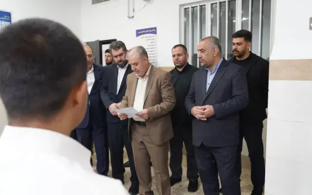 بازدید رئیس سازمان زندان‌ها از کارخانه بنیاد تعاون ارومیه