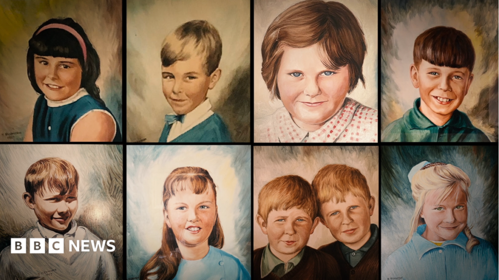 The portraits that helped bring the lost Aberfan children home