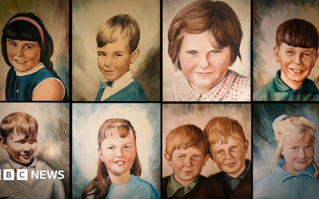 The portraits that helped bring the lost Aberfan children home