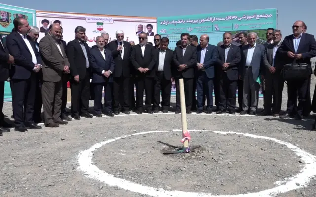 آغاز عملیات اجرایی مجتمع آموزشی و پرورشی دارالفنون بیرجند با حضور وزیر آموزش و پرورش