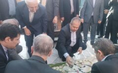 ادای احترام وزیر فرهنگ و ارشاد اسلامی به شهید گمنام در مصلی امام خمینی ره بجنورد