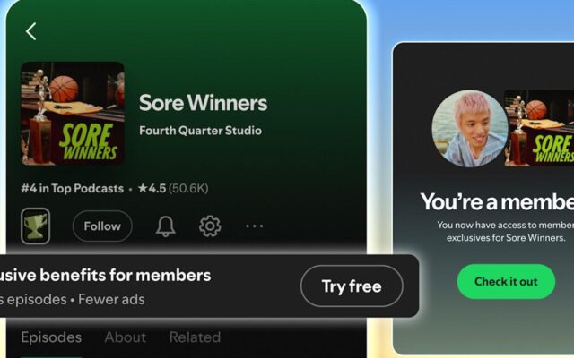 Spotify’s new podcast memberships let you pay for extra perks
