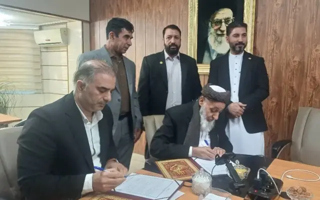 امضای تفاهمنامه همکاری میان اتاق اصناف مشهد و ولایت هرات افغانستان