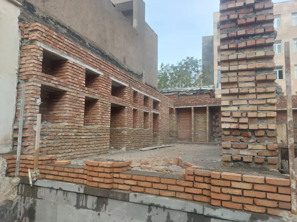 احیای خانه تاریخی خاندان موذنزاده اردبیلی در فاز دوم ادامه دارد