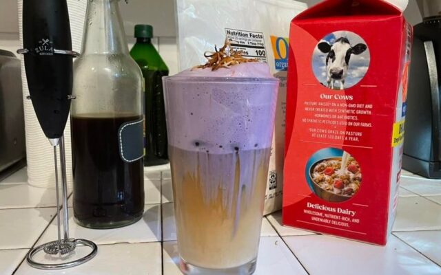 The best gadget I bought this year is a milk frother