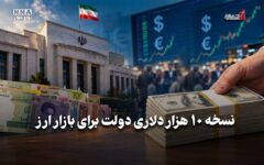 اقتصاد نگار | نسخه ۱۰ هزار دلاری دولت برای بازار ارز