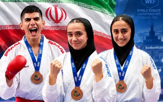 پایان کار ملی‌پوشان با ۳ مدال برنز در کاراته قهرمانی جهان رده‌های سنی