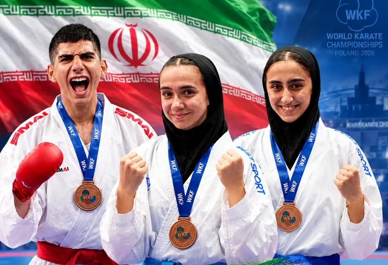 پایان کار ملی‌پوشان با ۳ مدال برنز در کاراته قهرمانی جهان رده‌های سنی