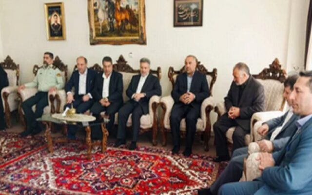 دیدار رئیس سازمان زندانهای کشور با خانواده شهیدان نامی
