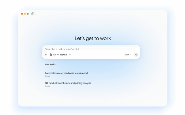 Google is launching a one-stop Gemini agent for your work tasks