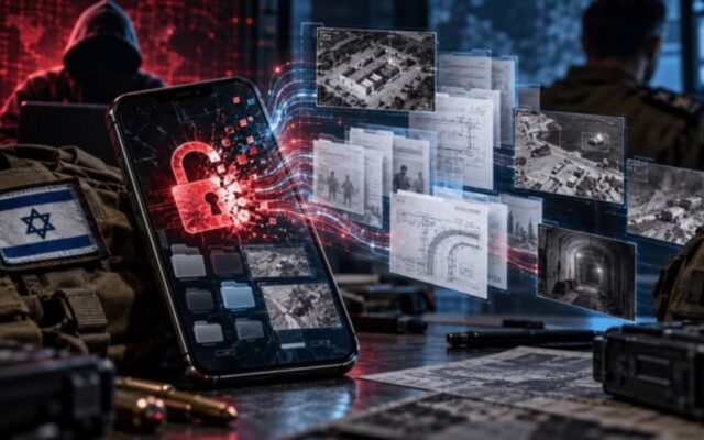 حنظله با هک تلفن فرمانده اسرائیلی به اسناد یگان یاهالوم دست یافت + فیلم
