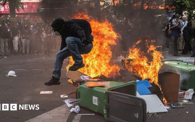 'Everyone hates the police' – what France's school protests reveal about a divided nation