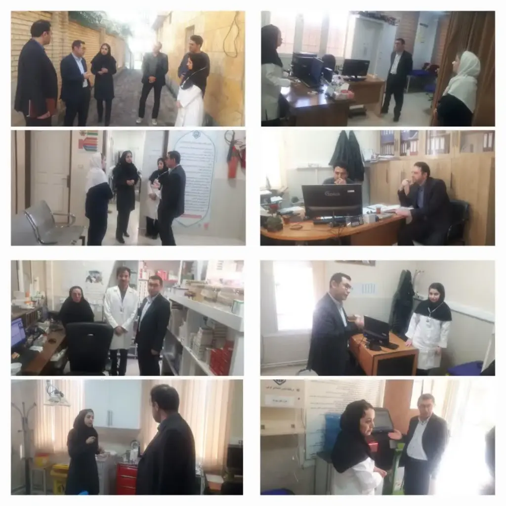بازدید میدانی مدیر درمان تأمین اجتماعی استان اردبیل از درمانگاه شهرستان گرمی