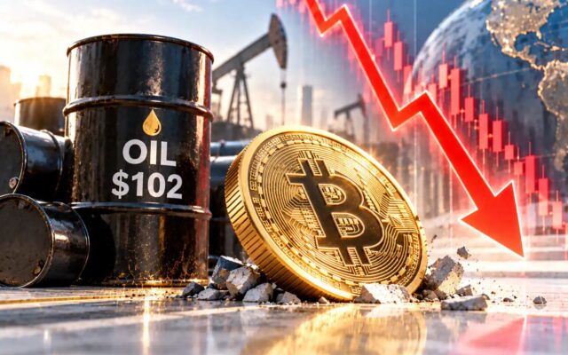 بیت‌کوین زیر آتش هرمز و اوکراین | نفت ۱۰۷ دلاری معادلات بازار را به هم زد | بازارها در وضعیت آماده‌باش قرار گرفته اند