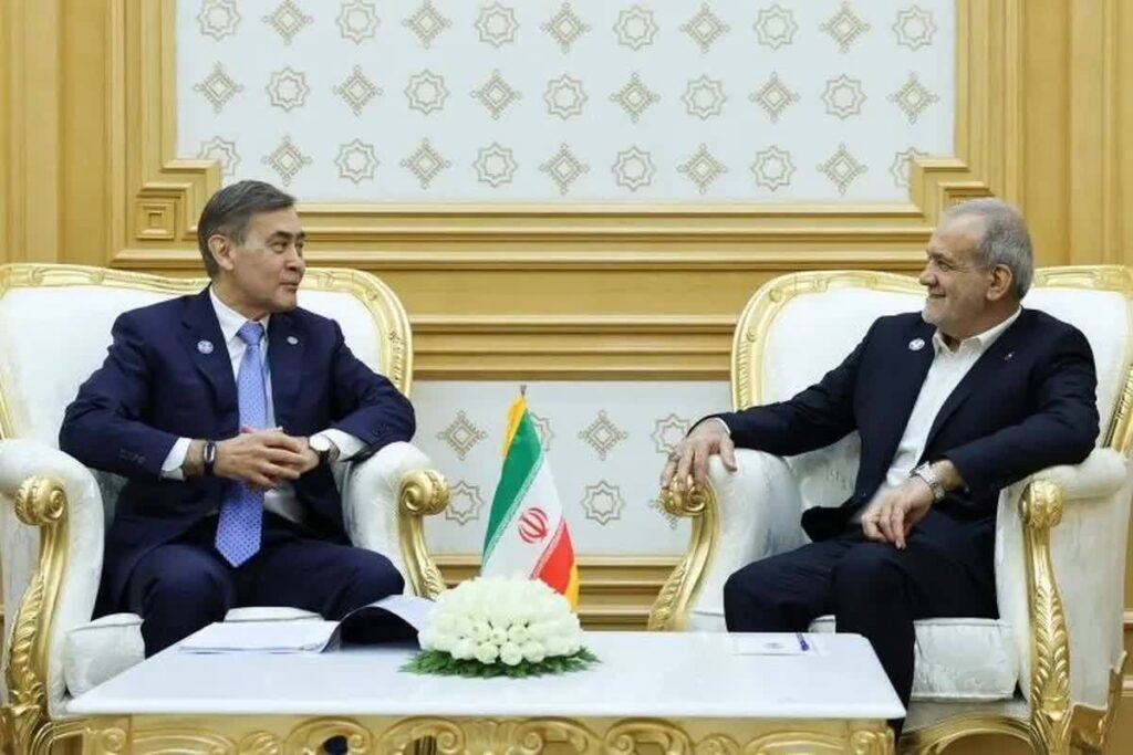 پزشکیان به دبیرکل سازمان همکاری شانگهای: تأثیرپذیری از آمریکا و عدم استقلال در تصمیم‌گیری، منجر به از دست رفتن قدرت و انسجام شانگهای و بریکس خواهد شد